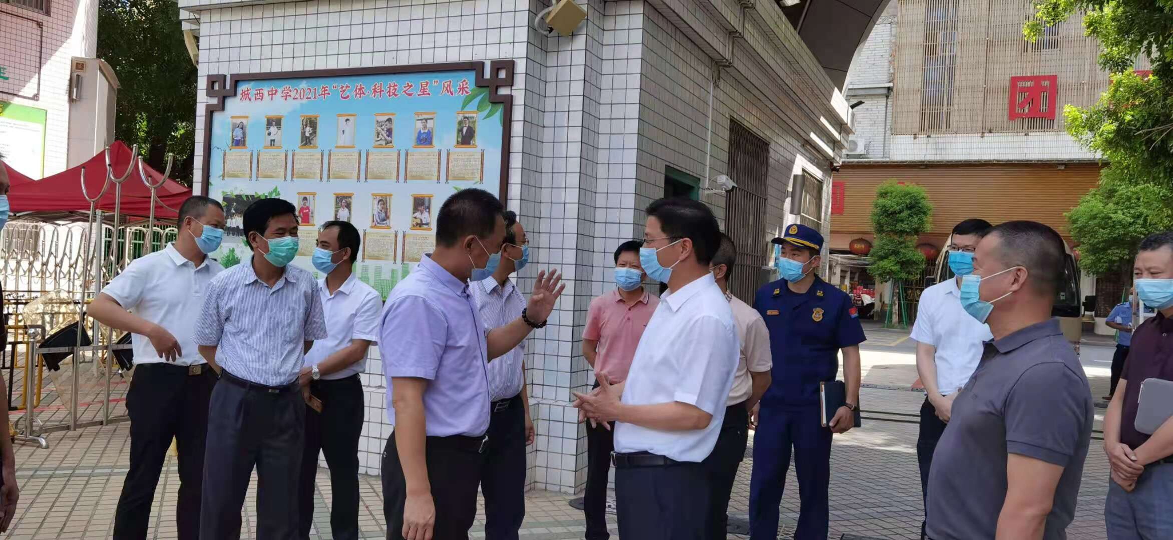 潮州市委常委,常务副市长温金荣带队开展安全生产检查