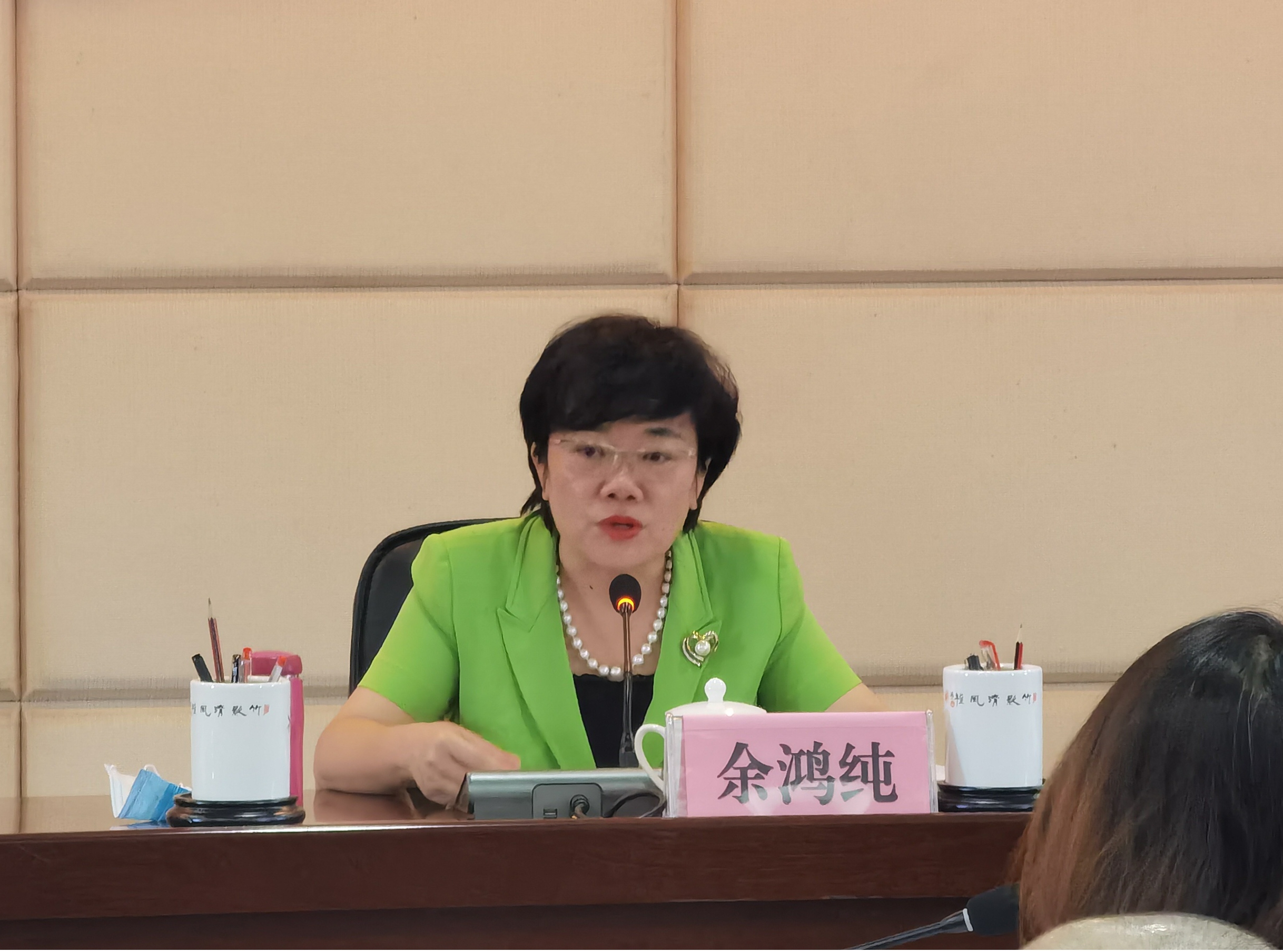 政务公开 机构设置 市医疗保障局 部门动态   余鸿纯副市长指出,病有