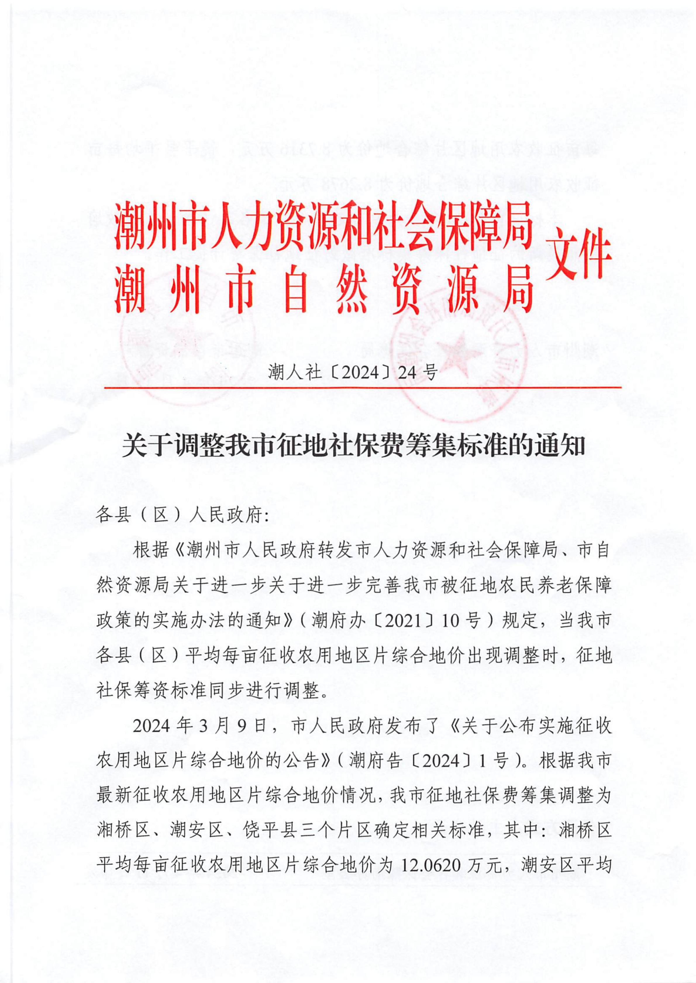 潮人社【2024】24号-关于调整我市征地社保费筹集标准的通知_00.jpg