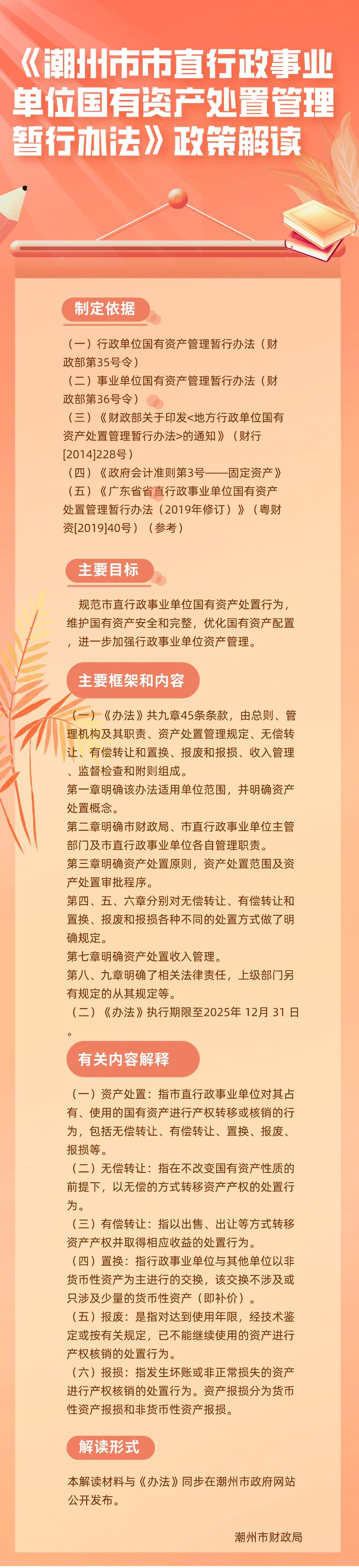 《潮州市市直行政事业单位国有资产处置__管理暂行办法》政策解读.png